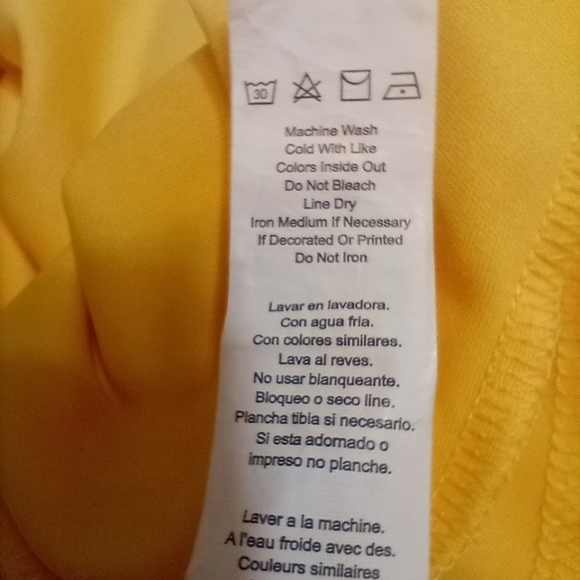 JUSTFAB Yellow Floral Sleeveless Dress Women's Size Medium - Picture 6 of 7